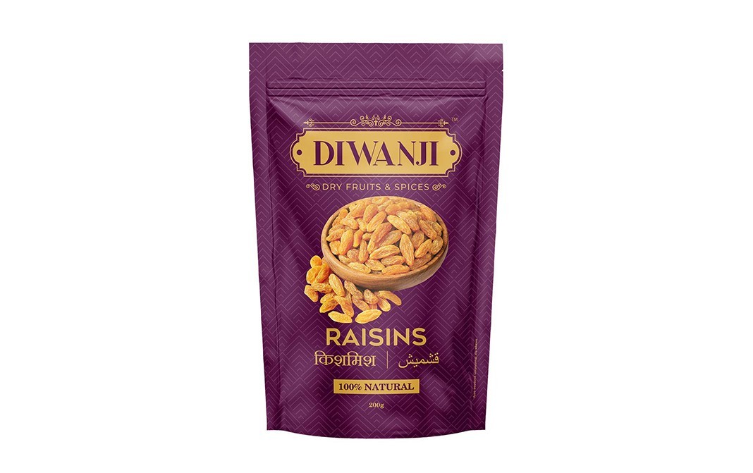 Diwanji Raisins    Pack  200 grams